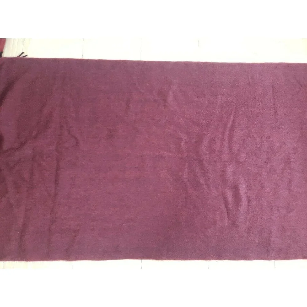 Kinji Cashmere Scarf Long Two Tone Fringe Runway Designer Luxury MSRP $4,980
